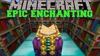 Minecraft EPIC ENCHANTING MOD BETTER ENCHANTMENTS CHOOSE ENCHANTS Mod Showcase [upl. by Appleby589]