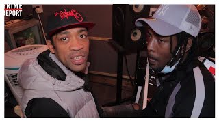 Faultsz x Wiley Recording Music In The Studio Part 1 [upl. by Auhsaj]