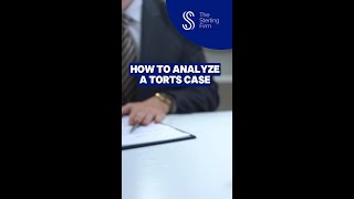 How To Analyze A TORTS Case  Lawyer Explains law [upl. by Borek]