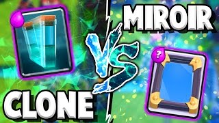 CLONAGE VS MIROIR  IL Y A DES TROUPES DE PARTOUT   Clash Royale [upl. by Sisi]