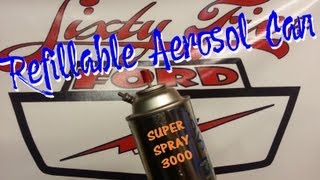 Make a Refillable Aerosol Spray Paint Can [upl. by Kyd659]