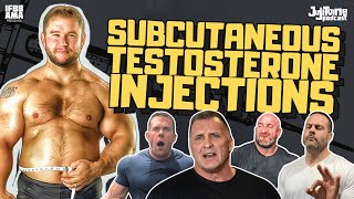 The Subcutaneous Testosterone Injection Craze  48 Jujitoine Podcast [upl. by Buyer840]