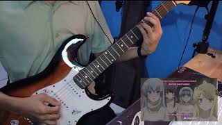 Junjou Emotional Isekai wa Smartphone to Tomo ni Ending Song  Guitar Cover [upl. by Hanimay]