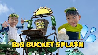 Big Bucket Splash 💦FunPark Gamuda Luge Gardens Rawang 20240323 [upl. by Annaerdna]