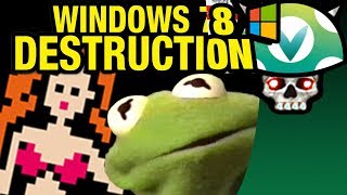 Vinesauce Joel  PC Optimizer Pro Scammer Prank Call  Windows 8 Destruction [upl. by Dressel]