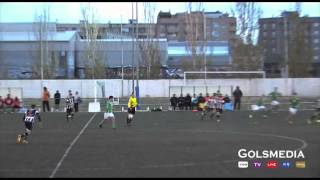 Tavernes Blanques CF 1  2 Cartagena FC Div Hon Juvenil 20142015 [upl. by Hannis]