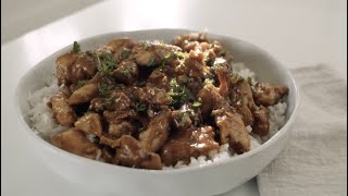 The Worlds Easiest Peanut Butter Chicken [upl. by Louanna]