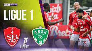 VIDEO  Ligue 1 Highlights Stade Brest vs St Etienne [upl. by Terryn]