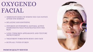 OXYGENEO FACIAL FOR SKIN REJUVENATION [upl. by Gruber862]