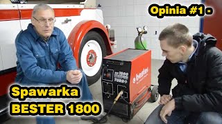 Opinia 1  Spawarka Bester 1800 [upl. by Suh]