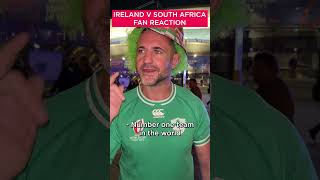 Ireland beat South Africa  Fan Reaction ireland rugby rwc2023 [upl. by Yob]