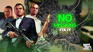 GTA V MISSIONS NOT SHOWING ON THE MAP HOW TO FIX IT  HOW TO COMPLETE IT  FIXED 100 IN HINDI GTA 5 [upl. by Brebner]