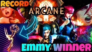 Arcane Wins The quotOutstanding Animated Programingquot Emmy Award Beats Rick and Morty and What if [upl. by Lovmilla607]