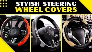 Best Steering Wheel Covers New Stylish Look for Your Steering Wheel [upl. by Filemon]