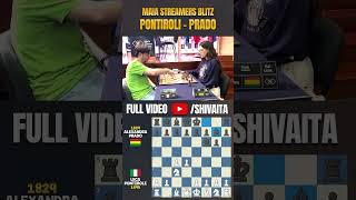 Maia Streamers Blitz R4  vs AlexandrachessYT [upl. by Ynnos353]