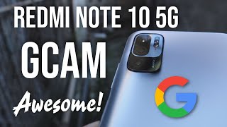 BestStable Gcam for Redmi Note 10 Pro Max with all features workingfor MIUI 125 with Samples [upl. by Aamsa]