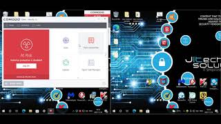 Comodo endpoint protection vs Webroot endpoint protection vs malware [upl. by Lekim]