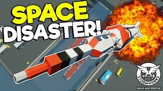 LAUNCHING amp CRASHING SPACE ROCKETS  Stormworks Multiplayer Gameplay [upl. by Conway718]