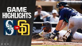 Mariners vs Padres Game Highlights 71024  MLB Highlights [upl. by Grados]