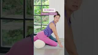 Tutorial  svanen i yinyoga ✨ Du hittar hela klassen gratis på yogobecom [upl. by Marlyn937]