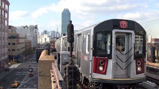 R188 7 Train Arriving at 33rd Street [upl. by Ainahtan]