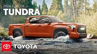 2024 Toyota Tundra Overview  Toyota [upl. by Danuloff]