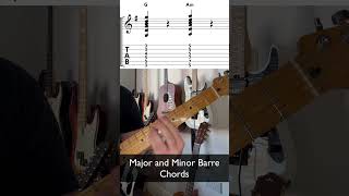 🎸 Rockschool Guitar Grade 3  Major amp Minor Barre Chords G 🎸 [upl. by Elyk229]