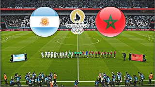 ARGENTINA vs MOROCCO  PARIS OLYMPICS 2024 [upl. by Ieluuk]