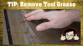 32 BETTER WAY to remove Cosmolinetype greasy coating from new toolsmachines [upl. by Petrie367]