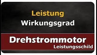 Leistung und Wirkungsgrad Verlustleistung berechnen elektroniker für betriebstechnik [upl. by Akselav]