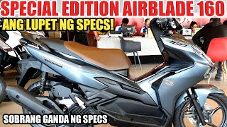 AIRBLADE 160 2023 SPECIAL EDITION BUONG SPECS AT MAGKANO [upl. by Oniratac]