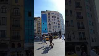 Taksim Beyoğlu İstanbul keşfet travel istanbul taksim walkingtour istanbulturkey turkey [upl. by Rose]