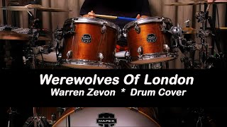 Warren Zevon Werewolves Of London Drum Cover [upl. by Shanda912]