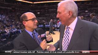 Jeff Van Gundy interviews Gregg Popovich [upl. by Nova]