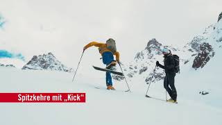 Skitourentipps  Teil 3 Geh und Abfahrtstechnik  Mein Montafon Expertentipp [upl. by Seale551]