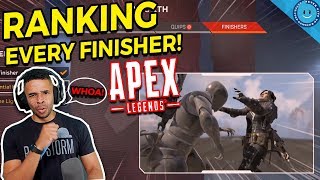 Ranking Every Finisher In Apex Legends [upl. by Acir]