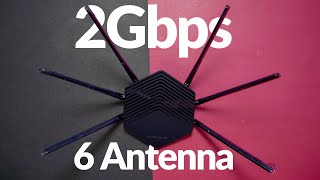 1900 Mbps🔥 6 Antenna Router  Unboxing and Review [upl. by Erickson]