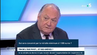 Fin de lâge pivot et des grèves   Les questions SMS cdanslair 13012020 [upl. by Cynthea]