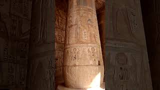 Temple dAmon Médinet Habou Luxor Egypt One of best ancient Egypt inscriptions preserved temple [upl. by Dj861]