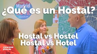 ¿QUÉ ES UN HOSTAL Diferencias con un hotel y con un hostel HOTEL vs HOSTAL y HOSTEL vs HOSTAL [upl. by Nodanrb]