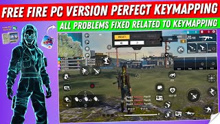 Free Fire PC Version Perfect keymapping amp Headshot Sensitivity  Free Fire PC Best Keyboard Settings [upl. by Knowlton]