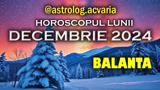 ♎BALANTA ❄ Horoscop DECEMBRIE 2024 Subtitrat RO ⛄LIBRA DECEMBER 2024 HOROSCOPE [upl. by Tomlinson]