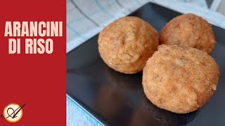 ARANCINI DI RISO  Ricetta facile e originale [upl. by Fretwell835]