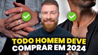 Os 7 ACESSÓRIOS que TODO HOMEM DEVERIA Comprar em 2024 Você já tem todos Eles  Moda Msculina [upl. by Dottie865]