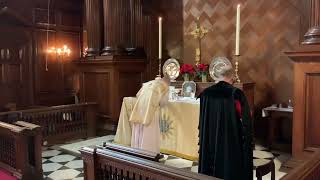 Eucharistic Prayer 1662 BCP with Sanctus quotMissa O magnum mysteriumquot  Tomás Luis de Victoria [upl. by Udele211]