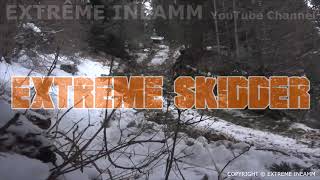 SKIDDER EXTRÊME HARD WORKS in high moutains EXTRÊME INEAMM YouTube Channel [upl. by Ahsap]