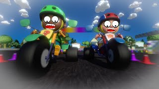 Cocomelon Bike Race Song Funny Laughing amp Facial Expressions [upl. by Padraig863]