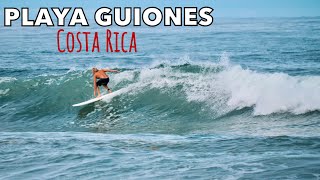 Surfing PLAYA GUIONES NOSARA Costa Rica 2022 [upl. by Aivun567]