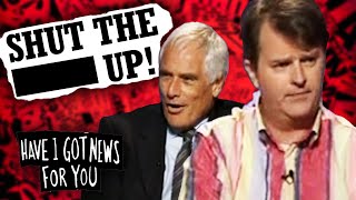 Paul Merton Gets Increasingly Fed Up With Robert KilroySilk Hat Trick Comedy [upl. by Aicatsue498]