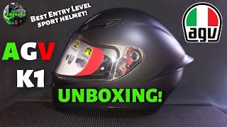 2023 AGV K1 MATTE BLACK UNBOXING  FULL SPECIFICATION  REVIEW amp MORE [upl. by Ahrendt]